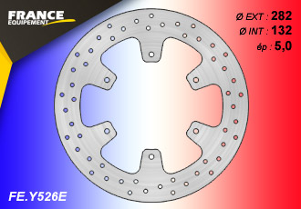 DISQUE DE FREIN AV FIXE ROND OU VAG FRANCE EQUIPEMENT FE.Y526