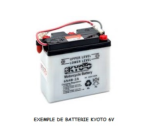 BATTERIE KYOTO 6N4-2A-7