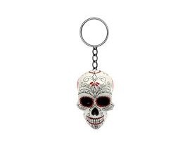 PORTE CLES LETHAL THREAT DAY OF THE DEAD SKULL